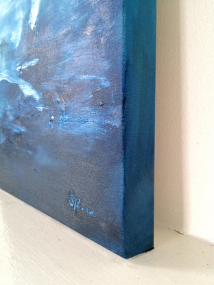 Blue by Sarah Parsons |   Closeup View of Artwork 