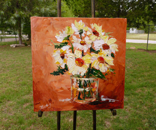 I Think He Loves Me by Judy Mackey |  Context View of Artwork 