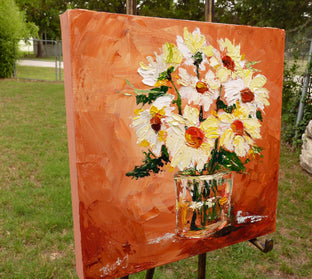 I Think He Loves Me by Judy Mackey |   Closeup View of Artwork 