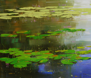 Cobalt Pond by Vahe Yeremyan |  Context View of Artwork 