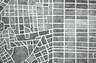 Imaginary City #11 by Michael Wedge |  Side View of Artwork 