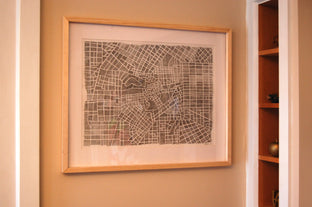 Imaginary City #11 by Michael Wedge |   Closeup View of Artwork 
