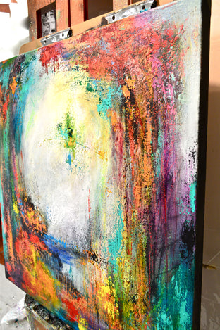 Misty Cove by DL Watson |   Closeup View of Artwork 