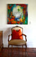 Original art for sale at UGallery.com | Misty Cove by DL Watson | $2,825 | acrylic painting | 36' h x 36' w | thumbnail 1