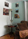 Original art for sale at UGallery.com | Cafe in Montmartre II by Jonelle Summerfield | $450 | oil painting | 12' h x 9' w | thumbnail 3