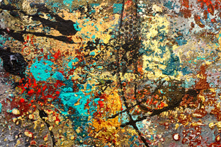 Madame Butterfly III by DL Watson |  Side View of Artwork 