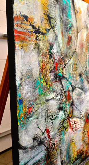 Madame Butterfly lll by DL Watson |  Side View of Artwork 