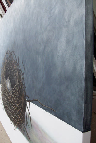 Made by Imperfect Birds by Jennifer Ross |  Side View of Artwork 
