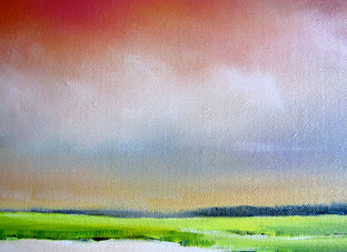 Marsh Glow II by Nancy Hughes Miller |   Closeup View of Artwork 