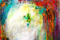 Original art for sale at UGallery.com | Misty Cove by DL Watson | $2,825 | acrylic painting | 36' h x 36' w | thumbnail 2