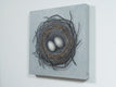 Original art for sale at UGallery.com | Mossy Nest II by Jennifer Ross | $375 | mixed media artwork | 12' h x 12' w | thumbnail 3