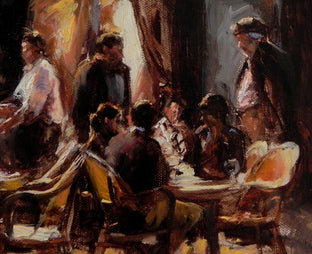 Night Cafe in Paris II by Jonelle Summerfield |  Context View of Artwork 