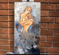 Original art for sale at UGallery.com | Nearness of You by Judy Mackey | $675 | oil painting | 24' h x 12' w | thumbnail 3