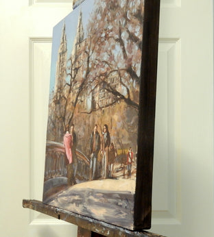 Bow Bridge by Jonelle Summerfield |  Side View of Artwork 