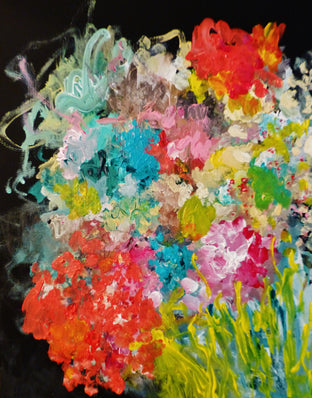 Evening in the Greenhouse by Autumn Rose |   Closeup View of Artwork 