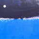 Original art for sale at UGallery.com | Full Moon by Pat Forbes | $600 | acrylic painting | 24' h x 24' w | thumbnail 1