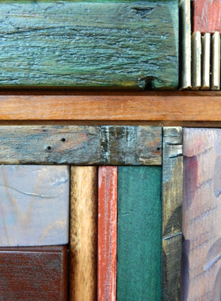 Abide by Heather Patterson |  Side View of Artwork 
