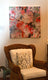Original art for sale at UGallery.com | Pink Martini by DL Watson | $3,075 | acrylic painting | 36' h x 36' w | thumbnail 3