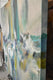 Original art for sale at UGallery.com | Thoughts of Santorini by DL Watson | $3,075 | acrylic painting | 36' h x 36' w | thumbnail 2