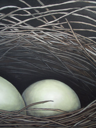 Secrets of the Nest by Jennifer Ross |   Closeup View of Artwork 