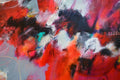 Original art for sale at UGallery.com | Seeing Red by DL Watson | $2,700 | acrylic painting | 40' h x 30' w | thumbnail 4