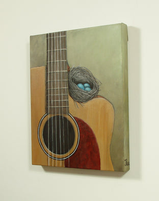 Study for The Nest That Music Built by Jennifer Ross |  Side View of Artwork 