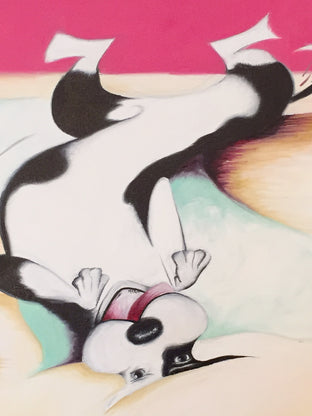 Belly Rub by Sumner Crenshaw |   Closeup View of Artwork 