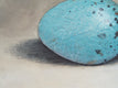 Original art for sale at UGallery.com | The Bird Waits in the Egg #2 by Jennifer Ross | $350 | mixed media artwork | 10' h x 10' w | thumbnail 4