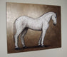 Original art for sale at UGallery.com | There Is Something about the Outside of a Horse by Jennifer Ross | $3,500 | mixed media artwork | 48' h x 60' w | thumbnail 3