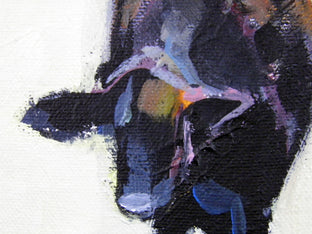 Small Cow 2 by Chris Wagner |   Closeup View of Artwork 