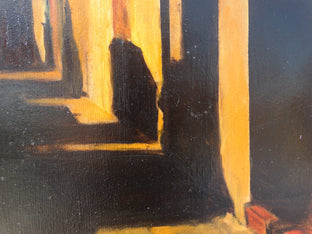 Tuscan Light and Shadow by Mandy Main |  Side View of Artwork 