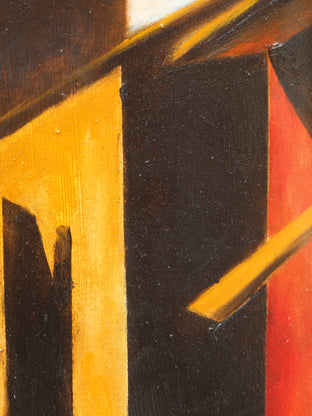Tuscan Light and Shadow by Mandy Main |   Closeup View of Artwork 