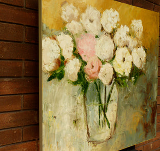 Melodies by Judy Mackey |  Side View of Artwork 