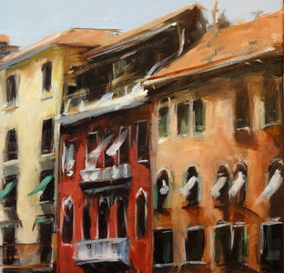 Venice Canal IV by Jonelle Summerfield |  Context View of Artwork 