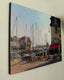 Original art for sale at UGallery.com | View of Honfleur by Jonelle Summerfield | $925 | oil painting | 18' h x 24' w | thumbnail 1