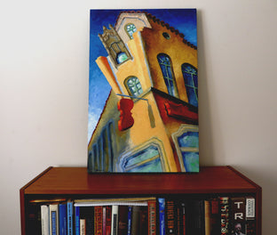 Violin Shop by Mitchell Freifeld |  Context View of Artwork 