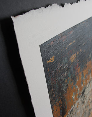 Voices Telling Stories - Cortona Series by Patricia Oblack |  Side View of Artwork 