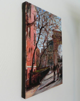 Walking to the Park by Jonelle Summerfield |  Side View of Artwork 