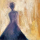 Original art for sale at UGallery.com | Who Are These Angels XVIII by Naoko Paluszak | $1,050 | oil painting | 20' h x 20' w | thumbnail 2