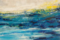 Original art for sale at UGallery.com | It's Quiet Here by Kajal Zaveri | $1,625 | oil painting | 30' h x 30' w | thumbnail 4