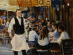 Original art for sale at UGallery.com | Al Fresco by Onelio Marrero | $500 | oil painting | 9' h x 12' w | thumbnail 1