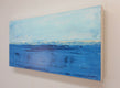 Original art for sale at UGallery.com | Azure by Lisa Carney | $525 | acrylic painting | 12' h x 24' w | thumbnail 2