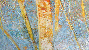Bare Trees 3 by Valerie Berkely |   Closeup View of Artwork 