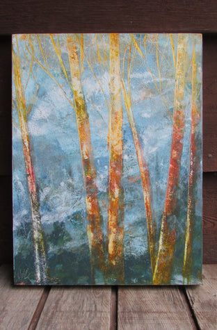 Bare Trees 3 by Valerie Berkely |  Context View of Artwork 