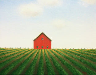 In the Summer Fields by Sharon France |  Context View of Artwork 