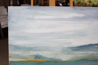 Beauty Flows by Alicia Dunn |  Side View of Artwork 