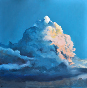 acrylic painting by Benjamin Thomas titled Gambling Clouds