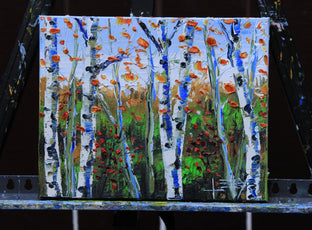 Silver Birch by Lisa Elley |  Context View of Artwork 