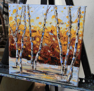 Unabashed by Lisa Elley |  Side View of Artwork 
