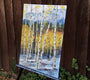 Original art for sale at UGallery.com | Symphony in Birch by Lisa Elley | $675 | oil painting | 24' h x 18' w | thumbnail 2